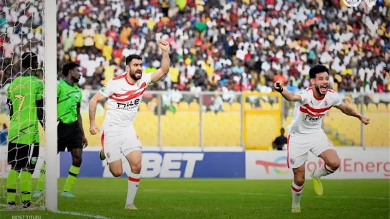 أحداث الشوط الأول.. الزمالك يسحق دريمز في نصف نهائى الكونفدرالية الإفريقية