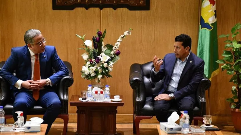 محافظ الفيوم ووزير الشباب يشهدان احتفالية صندوق تحيا مصر