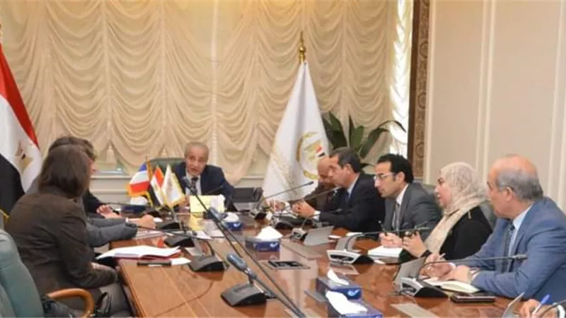 تعاون مصري فرنسي لتطوير منظومة أسواق الجملة