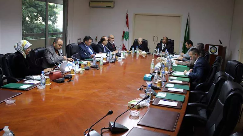 رئيس قضايا الدولة يترأس اجتماع اتفاقية التعاون العربية ببيروت