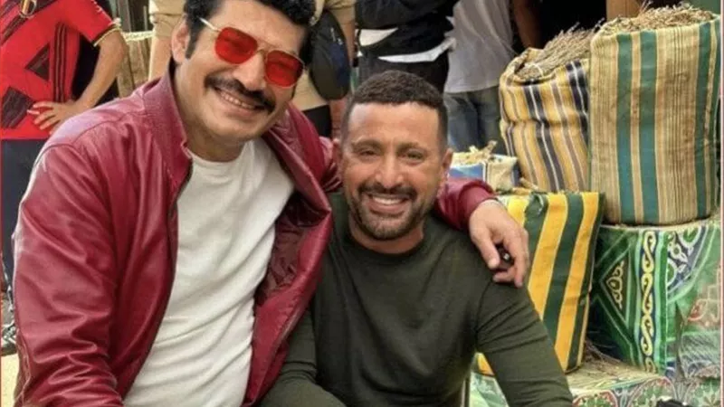 باسم سمرة يكشف صورة جديدة من كواليس 