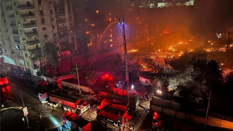 النيابة تُصدر بيانًا حول تلفيات وخسائر استديو الأهرام وتكشف تفاصيل الحريق