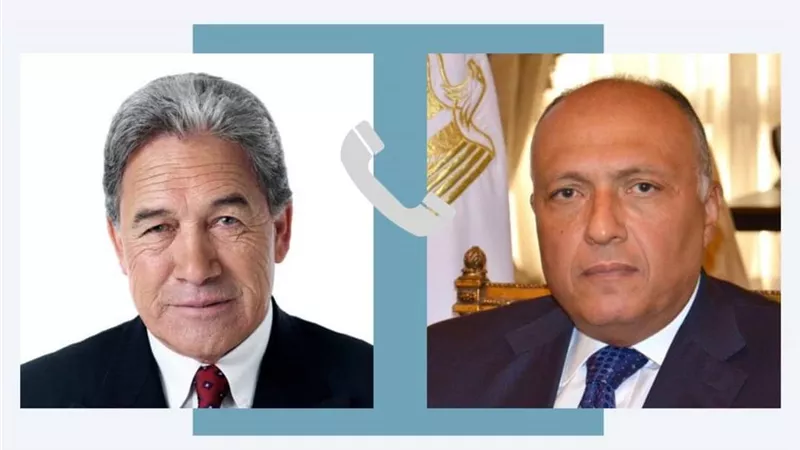 وزير الخارجية ونظيره النيوزلاندي يبحثا حتمية وقف إطلاق النار بغزة