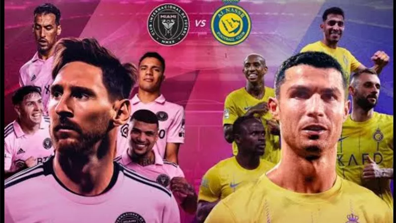 مباراه الرقصه الاخيره بين النصر وانتر ميامي