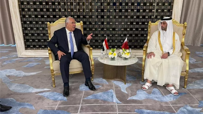 مباحثات مصرية قطرية لتعزيز العلاقات الثنائية بين البلدين