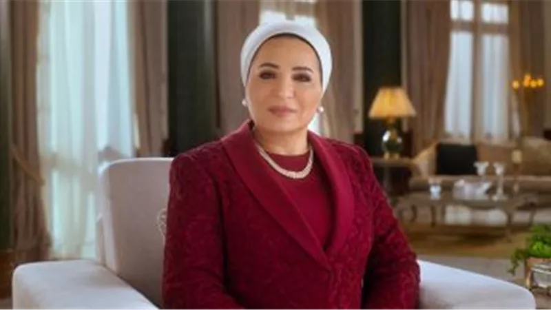 قرينة الرئيس: مصر الداعم الأول لحقوق كل فلسطيني ليعيش بكل حرية وكرامة إنسانية