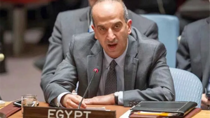 مندوب مصر: المجموعة العربية ترفض القرار الأمريكي لم يكن واضحا