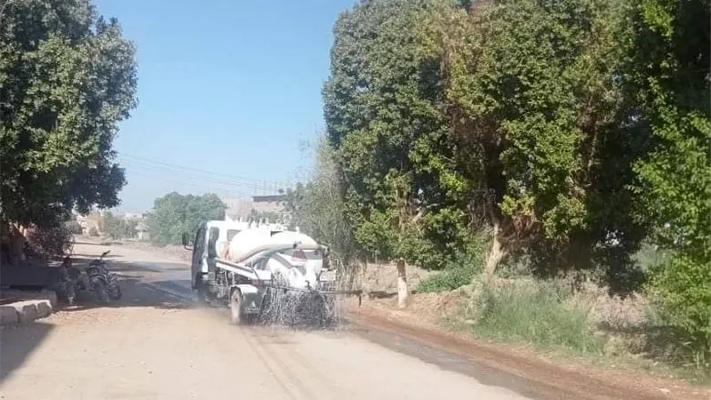 الوحدة المحلية تشن حملات نظافة بمحافطة الأقصر