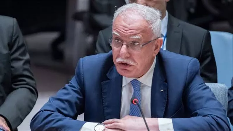 المالكي: الشعب الفلسطيني يكافح من أجل حماية وجوده