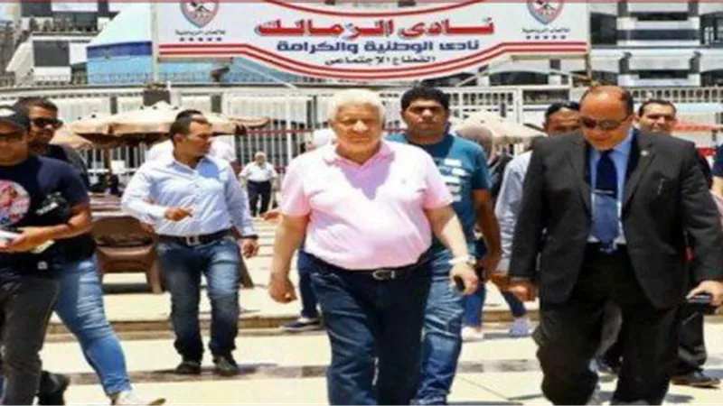 سر زيارة رئيس الهلال السوداني لمرتضى منصور في الزمالك