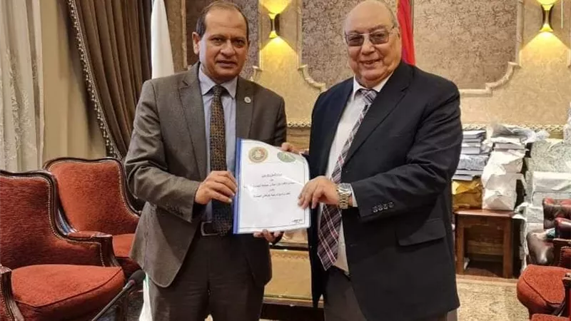بروتوكول تعاون بين مصلحة الجمارك ولجنة مبيدات الآفات الزراعية
