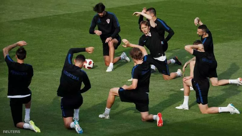 استعداداً لنهائي كأس عاصمة مصر.. تدريبات قوية لمنتخب كرواتيا في الچيم