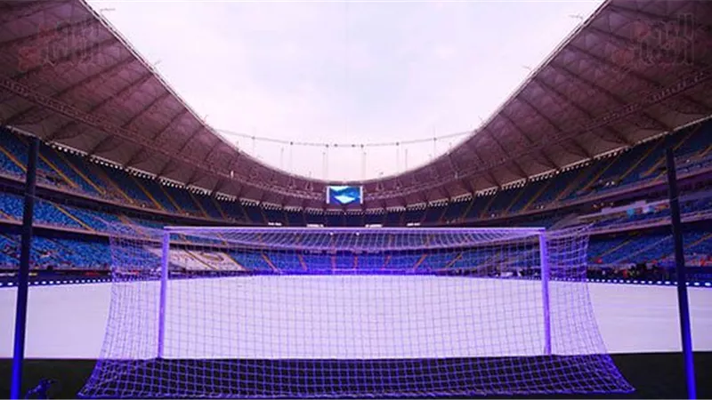استاد مصر يتزين لإستقبال نهائي كأس عاصمة مصر بين الفراعنة وكرواتيا