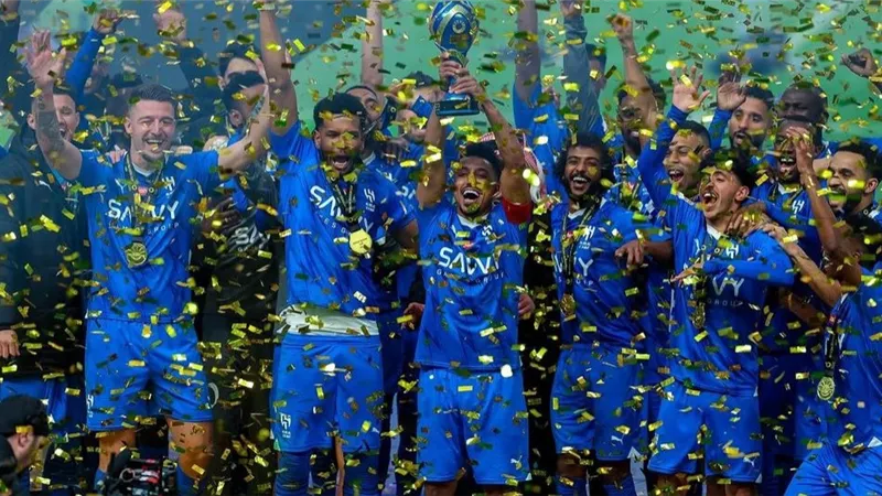 الهلال يتوج بطلاً كأس موسم الرياض