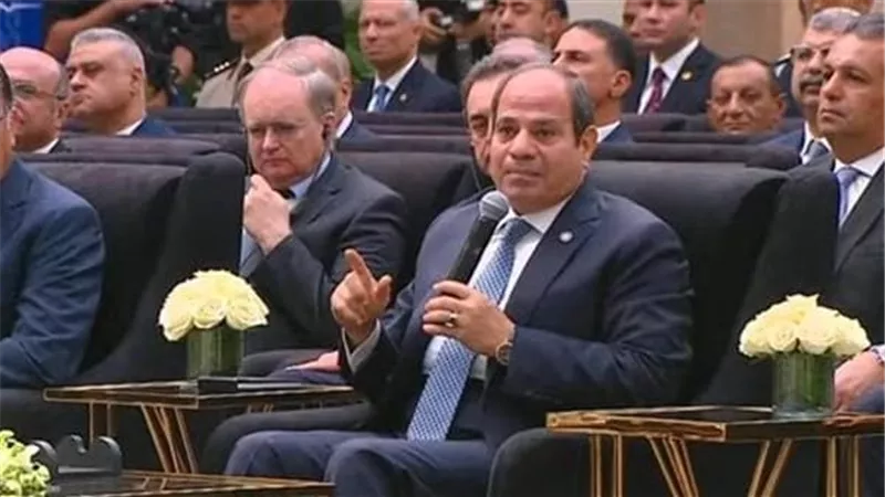 أبرز رسائل السيسي خلال افتتاح محطة 