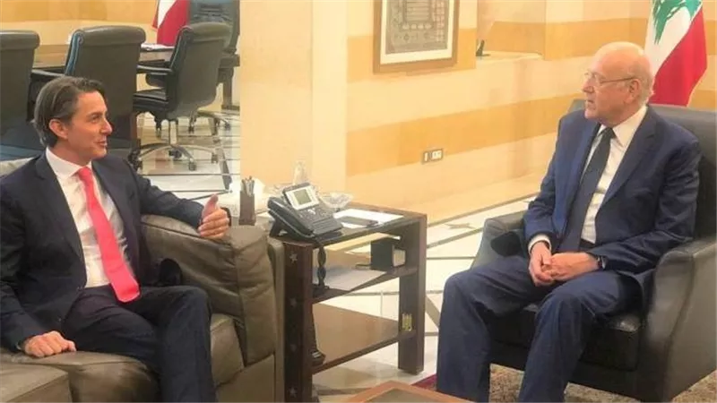  ميقاتي يدعو لتطبيق قرار 1701 لوقف إطلاق النار على لبنان