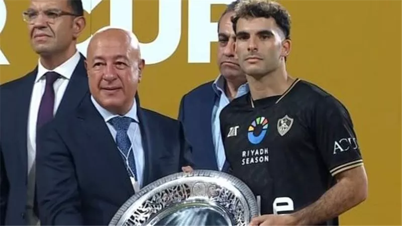 زيزو يفوز بجائزة أفضل لاعب في مباراة الأهلي والزمالك بالسوبر المصري