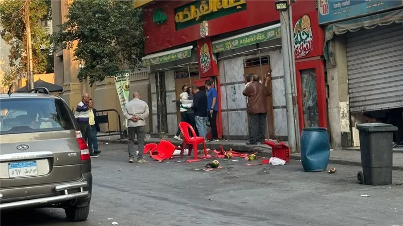المتهم في واقعة مقهى مصر الجديدة يدلي بتفاصيل الحادث