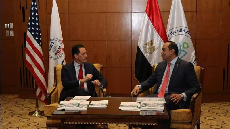 مدير بعثة الوكالة الأمريكية: مصر حققت طفرة هائلة في تطوير قطاع الصحة