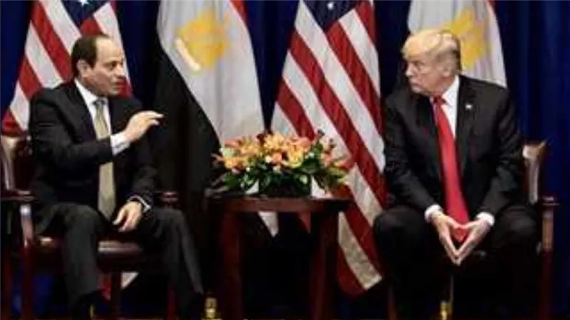 السيسي يهنئ ترامب بمناسبة فوزه بالانتخابات الأمريكية 2024