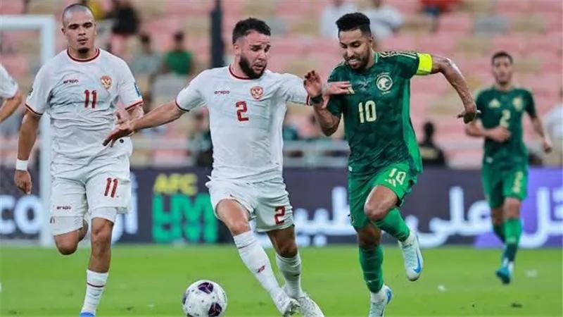ضربة موجعة للصقور الخضراء.. إندونيسيا تهزم السعودية 2/0 في تصفيات كأس العالم
