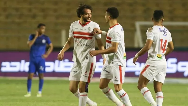 استعدادا لموقعة المصري.. لاعبو الزمالك الدوليين ينتظمون في مران الفريق