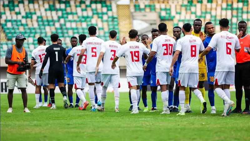 الزمالك يكتفي بالتعادل مع إنيمبا ويتصدر مجموعته بالكونفدرالية