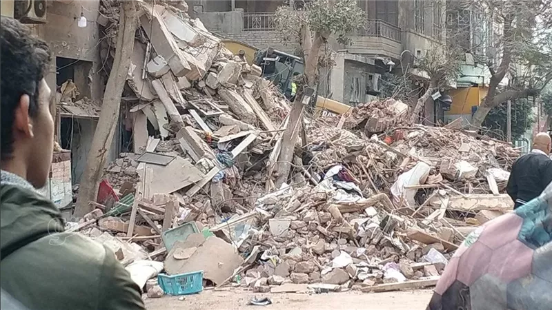 لتفادي حوادث أخرى.. النيابة تأمر بمعاينة العقارات المجاورة لعقار الوايلي المنهار بالقاهرة