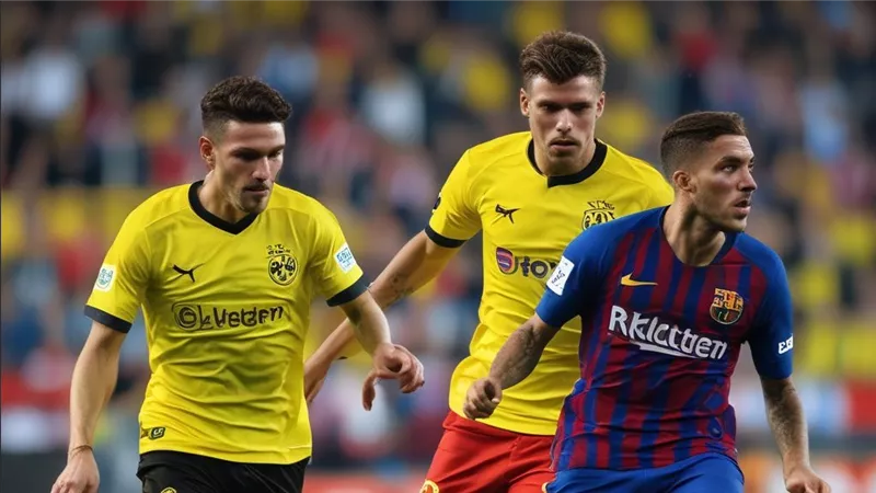 تحليل خاص: تشكيل برشلونة ودورتموند بدوري أبطال أوروبا