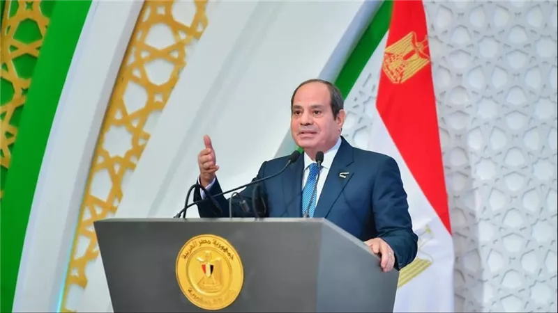 السيسي يؤكد رفضه لتهجير الفلسطينيين من غزة وحرص مصر على استقرار المنطقة