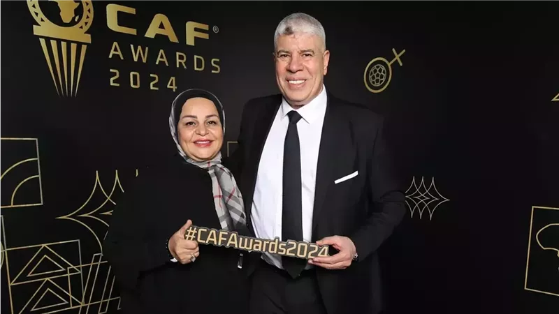 أحمد شوبير وزوجته أبرز الحضور.. انطلاق حفل جوائز كاف 2024