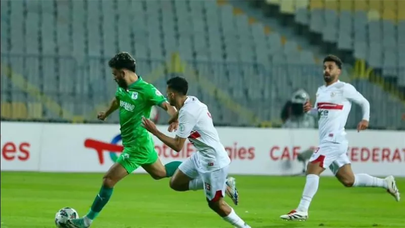 كاف يعلن طاقم تحكيم مباراة الزمالك والمصري بالكونفدرالية الأفريقية
