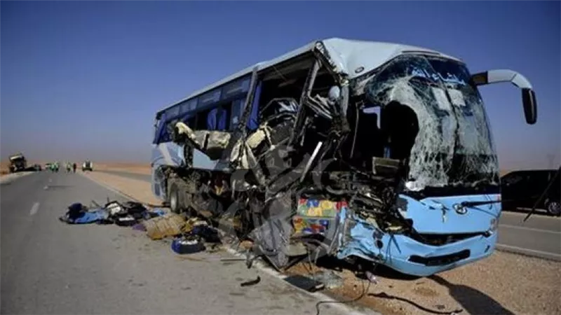 السرعة الزائدة وراء إصابة 10 مواطنين جراء حادث تصادم بالمنيا 