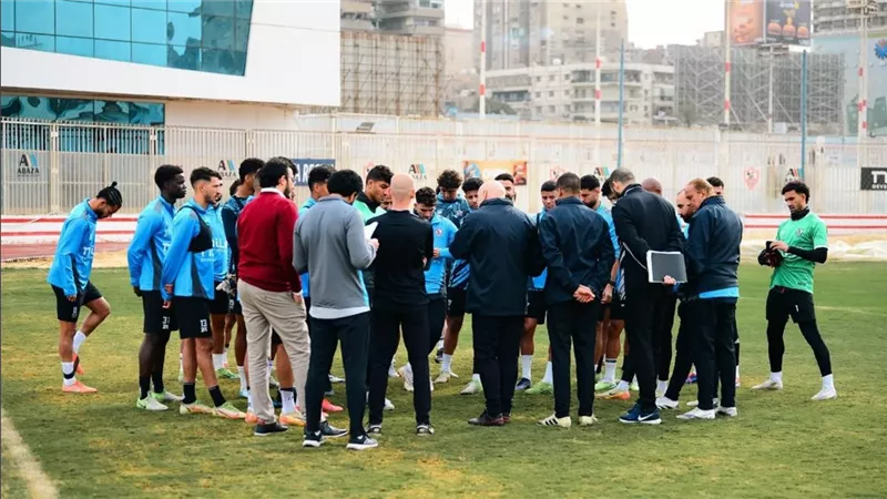 الزمالك يكثف تدريباته استعدادًا لمواجهة الاتحاد السكندري بقيادة جروس