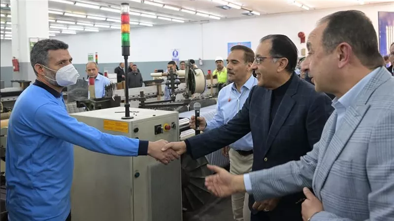تفاصيل زيارة رئيس الوزراء لتفقد مصانع الغزل والنسيج بالمحلة الكبرى