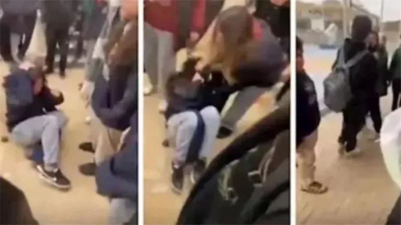 مشاهد جديدة تكشف تفاصيل مشاجرة مدرسة التجمع من البداية