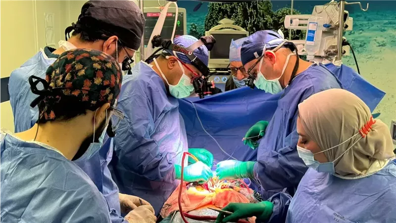 لأول مرة بالعالم.. جامعة المنصورة تنجح فى إعادة بناء صمامات الأورطى