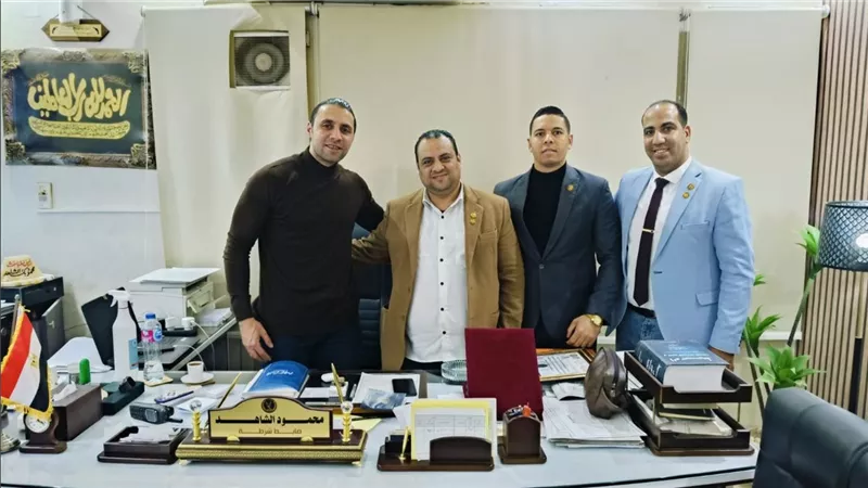 عيد الشرطة الـ73.. تهنئة المقدم محمود الشاهد رئيس مباحث قسم ثاني العاشر