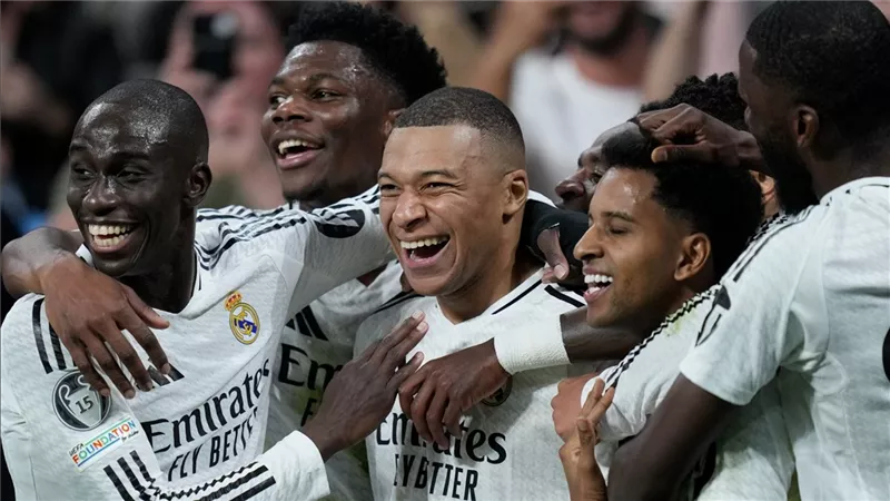 مبابي يقود ريال مدريد لسحق مانشستر سيتي بدوري أبطال أوروبا