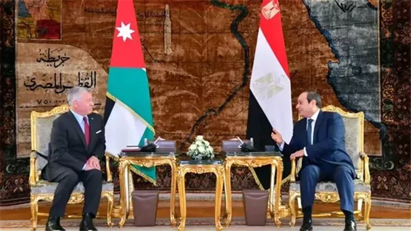 الرئيس السيسي يهنئ نظيره الأردنى بمناسبة نجاح العملية الجراحية التي أجراها