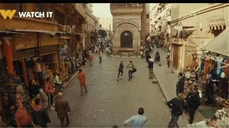 شارع المعز.. أجواء رمضانية ساحرة مستوحاة من مسلسل ولاد الشمس