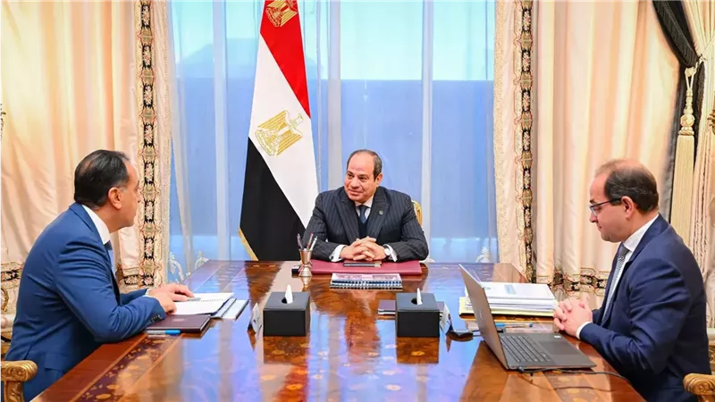السيسي يستعرض مؤشرات الأداء المالى للدولة ومستهدفات موازنة 2025-2026