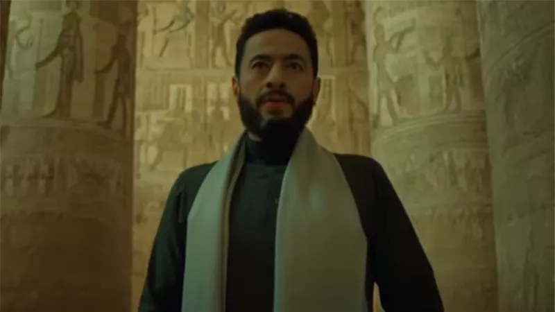 الحلقة 16 من مسلسل المداح5.. مواجهة نارية بين حمادة هلال وست الحسن