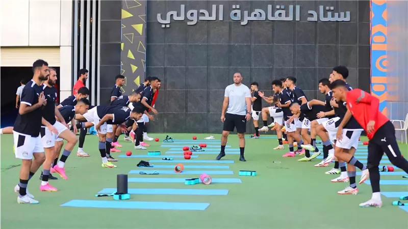 منتخب مصر يواصل تدريباته قبل مواجهة إثيوبيا بتصفيات كأس العالم