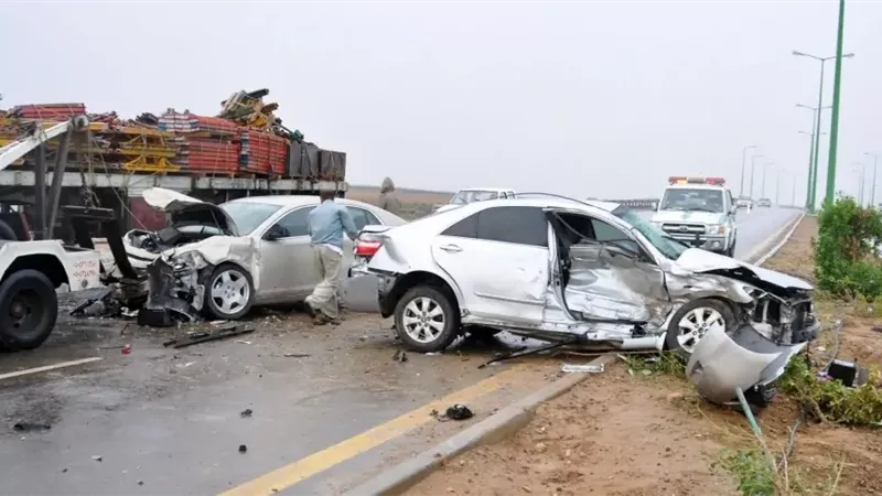 كارثة مرورية أعلى كوبري «أربيلا» بـ التجمع.. والضحايا بالعشرات