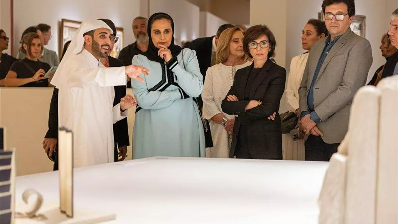 لوحات ومنحوتات.. افتتاح أول معرض للفن اللاتيني الأميركي بقطر