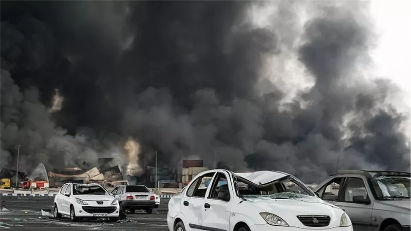 انفجار كارثي جديد في ميناء «شهيد رجائي» بإيران..مقتل 28 شخصا وإصابة 1100