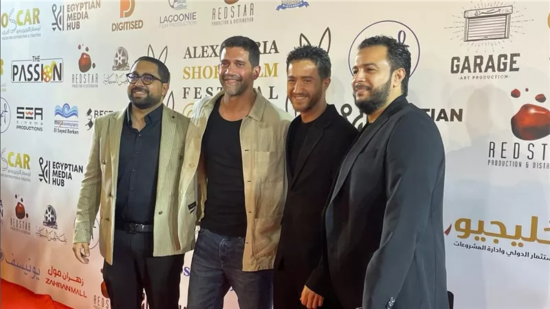 «أحمد مالك وأحمد مجدي يتألقان في افتتاح مهرجان الإسكندرية للفيلم القصير»