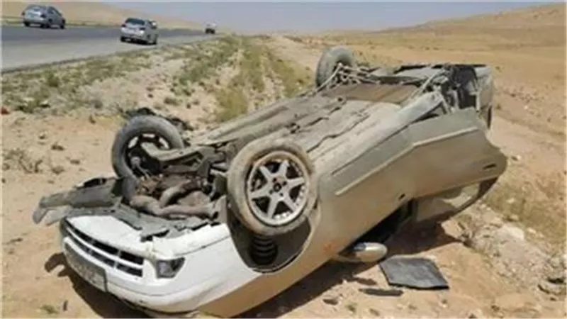 السرعة الزائدة وراء إصابة 4 مواطنين جراء حادث انقلاب سيارة بالمنيا