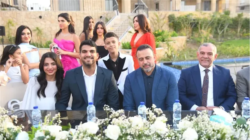 بحضور مصطفى حسني ونجوم الدراما..زفاف ابنة أمل رزق وسط أجواء روحانية مؤثرة